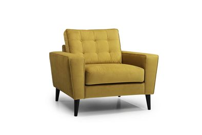TIVOLI 1-seater (NAPOLY 21 mustard) side